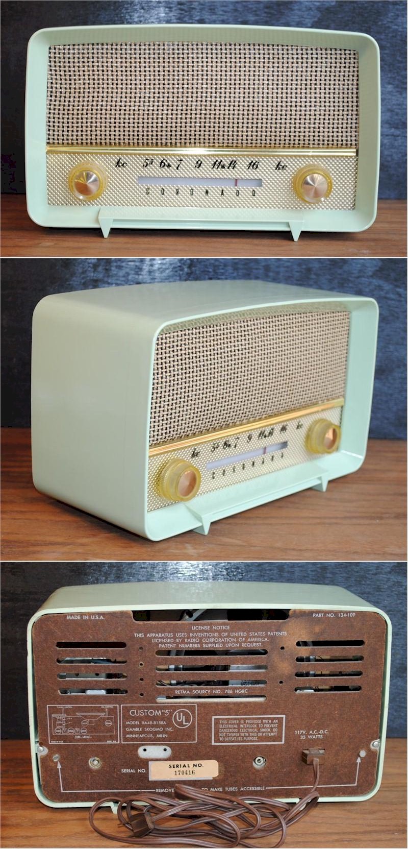 Crosley RA48-815BA 