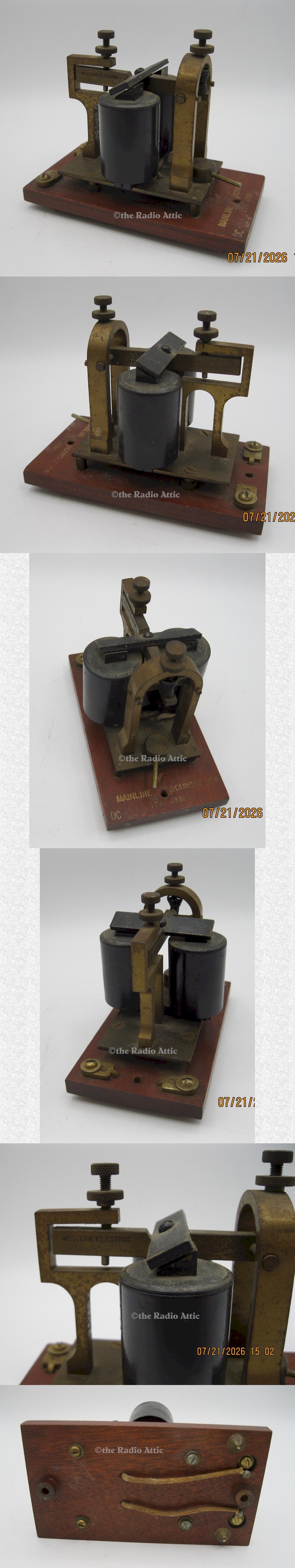 Western Electric 15B Telegraph Sounder