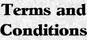 Terms and conditions