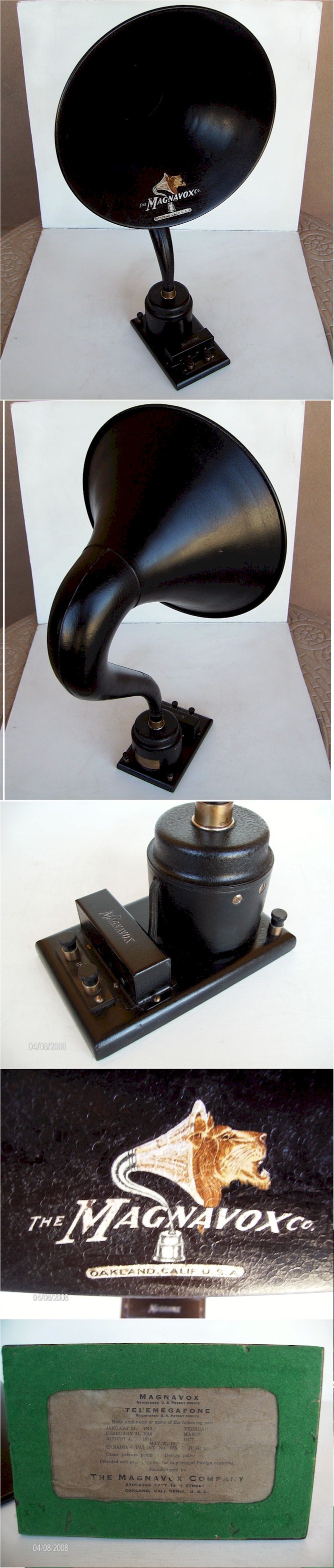 Magnavox Telemegaphone Horn Speaker